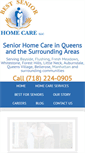 Mobile Screenshot of bestseniorhomecare.com